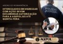 ASSOCIADOS INTERESSADOS EM INGRESSAR COM AÇÃO PARA RECONHECIMENTO DO ABONO DE PERMANÊNCIA DEVEM ENCAMINHAR AUTORIZAÇÃO PARA A AGEPOLJUS ATÉ QUINTA-FEIRA