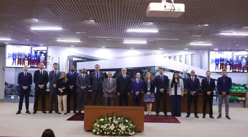 AGEPOLJUS ACOMPANHA POSSE DE NOVOS AGENTES DA POLÍCIA JUDICIAL NO TJDFT
