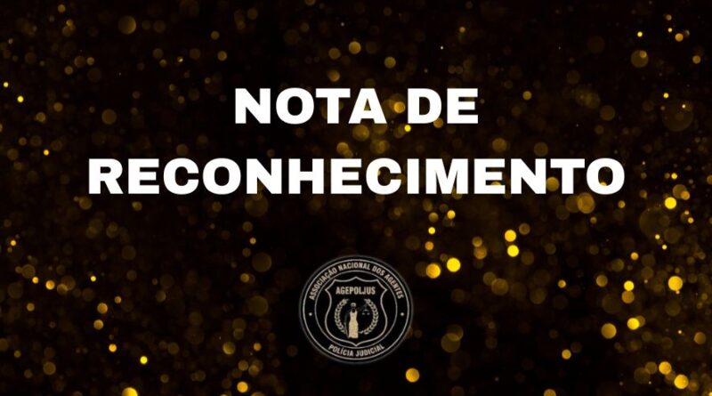 NOTA DE RECONHECIMENTO