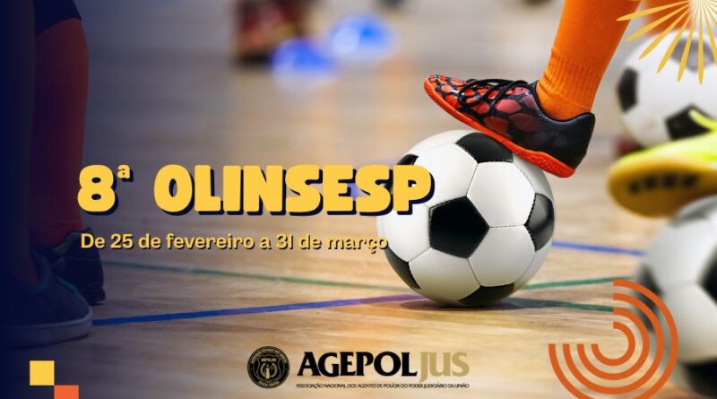POLICIAIS JUDICIAIS INTEGRAM COMPETIÇÕES DA 8ª OLINSESP QUE TEM INSCRIÇÕES ABERTAS ATÉ O DIA 31 DE JANEIRO