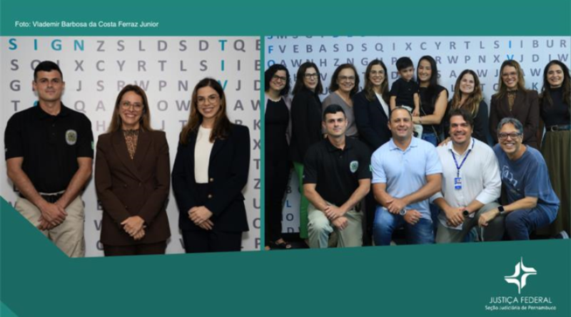 JUSTIÇA FEDERAL EM PERNAMBUCO EMPOSSA NOVO AGENTE DA POLÍCIA JUDICIAL E REFORÇA QUADRO DE SERVIDORES