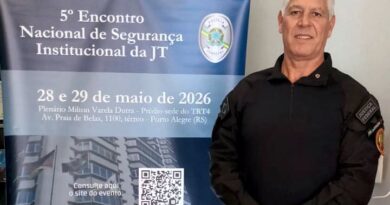 AGEPOLJUS PRESENTE NO 5º ENCONTRO NACIONAL DE SEGURANÇA INSTITUCIONAL DA JUSTIÇA DO TRABALHO AGEPOLJUS PRESENTE NO 5º ENCONTRO NACIONAL DE SEGURANÇA INSTITUCIONAL DA JUSTIÇA DO TRABALHO