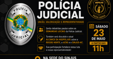 POLÍCIA JUDICIAL SE REÚNE NESTE SÁBADO EM RIO BRANCO PARA DEBATE SOBRE DEMANDAS LOCAIS E ATUAÇÃO DA AGEPOLJUS