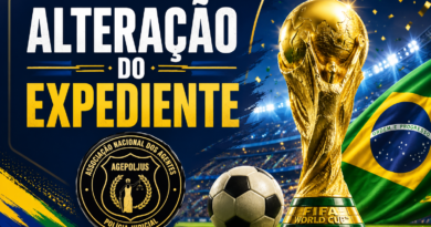 AGEPOLJUS INFORMA ALTERAÇÃO NO EXPEDIENTE DA PRÓXIMA SEGUNDA-FEIRA