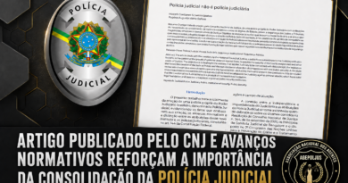 ARTIGO PUBLICADO PELO CNJ E AVANÇOS NORMATIVOS REFORÇAM A IMPORTÂNCIA E CONSOLIDAÇÃO DA POLÍCIA JUDICIAL NO PODER JUDICIÁRIO ARTIGO PUBLICADO PELO CNJ E AVANÇOS NORMATIVOS REFORÇAM A IMPORTÂNCIA E CONSOLIDAÇÃO DA POLÍCIA JUDICIAL NO PODER JUDICIÁRIO