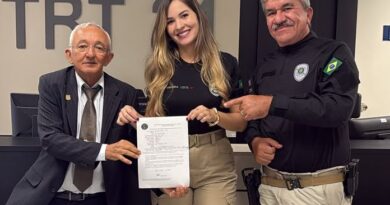 AGEPOLJUS RECEBE FILIAÇÃO DA PRIMEIRA POLICIAL JUDICIAL DO TRT-21