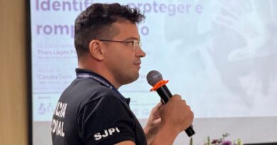 POLÍCIA JUDICIAL DA SJPI PARTICIPA DE DEBATE SOBRE VIOLÊNCIA CONTRA A MULHER