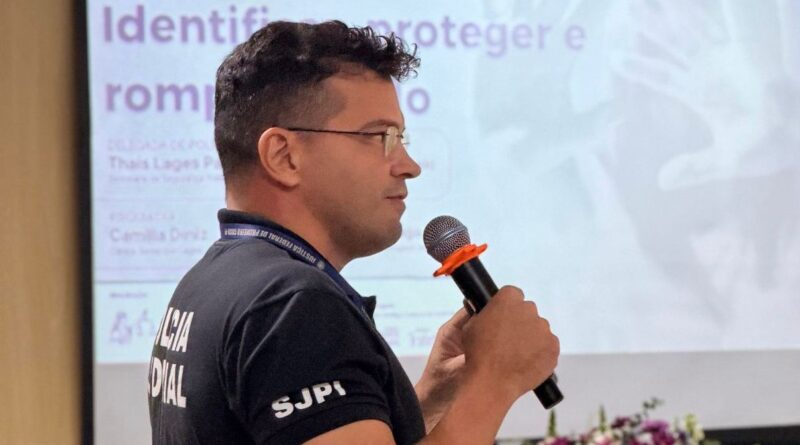 POLÍCIA JUDICIAL DA SJPI PARTICIPA DE DEBATE SOBRE VIOLÊNCIA CONTRA A MULHER