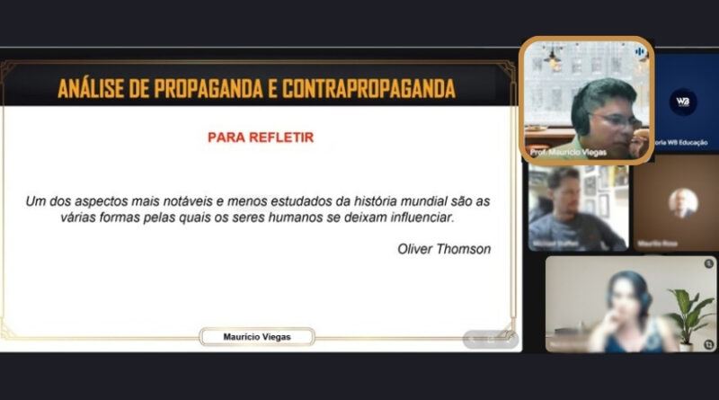 POLICIAL JUDICIAL DO STF ATUA COMO DOCENTE EM CURSO DE PÓS-GRADUAÇÃO EM ANÁLISE AVANÇADA DE INTELIGÊNCIA