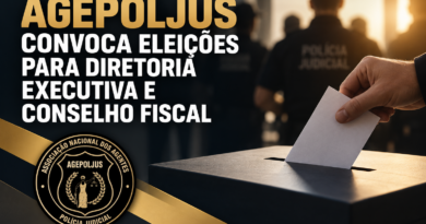 AGEPOLJUS CONVOCA ELEIÇÕES PARA DIRETORIA EXECUTIVA E CONSELHO FISCAL NO DIA 30 DE NOVEMBRO